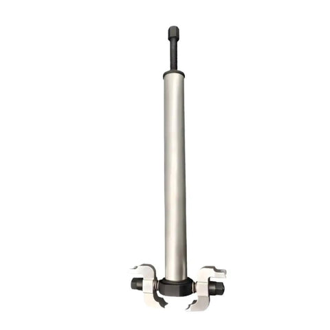 Heavy Lifter Geared Tapered Roller Bearing Puller for Motorcycle Electric Drivetrain, metal design, ideal for inner ring extraction.