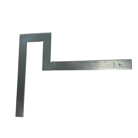 All Purpose Flange Square Galvanized Steel Bracket 300 x 300 mm Multicolored Finish Heavy Duty Construction Hardware for Shelving