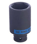 Impact Deep Socket 32Mm Half Inch Drive 6 Point Chrome Molybdenum With Phosphate Finish for heavy duty auto repair and mechanical work