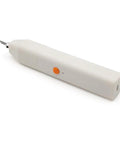 Handheld 35 Khz Ultrasonic Cutting Knife For 3D Resin And PLA Models And Parts With 5 Spare Blades, white color, close-up.