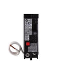 Front view of THQL1120DF Single Unit 20 Amp 1-Pole Dual Function AFCI/GFCI Plug-In Circuit Breaker 120 VAC 10 kAIC