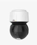 Straight Fire 1080p PTZ Security Camera With 32x Optical Zoom And 60Hz Blazing Tracking, sleek design, black and white finish, top view.