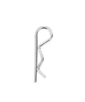 Single R Shape Cotter Pin from R Shape Cotter Pins Set 150 Pieces Carbon Steel Small Metal Spring Pins With Storage Box Portable Fastener Kit