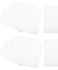 Two stacks of Pro Grade EPE Foam Pouches With High Shock Absorption And Lightweight Cushioning 200 Count White For Packing And Shipping Protecting Electronics And Moving Supplies arranged on a white background.