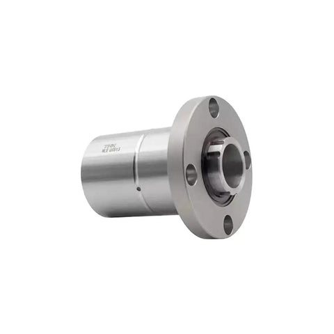 Ball Spline Nut LF13UU For High Precision Linear Motion Systems, heavy load handling, smooth rotation, durable metal construction, side view