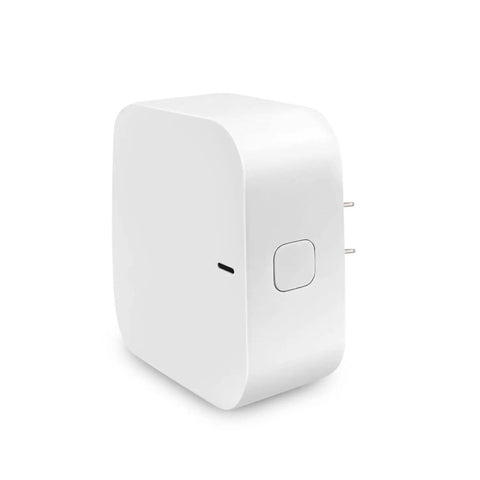 WiFi Gateway For Tuya Smart Door Locks Bluetooth Lock Remote Control Hub With Tuya SmartLife App, white plug-and-play device