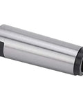 Taper sleeve reducing adapter for lathe MT4-MT2, silver aluminum tool component