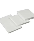 White PTFE Sheet For Everyday Projects, Heavy Duty Sealing And Insulating Material, stacked rectangular strips