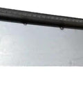 Double Break Treadplate Trailer Fender, Tandem Style, 10 by 72 by 19 Inches, 16 Gauge Smooth Backplate, Rust Resistant Mudguard, side view