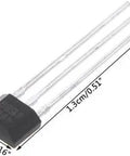 10 Pack Linear Hall Effect Sensors 49E OH49E SS49E for Precision Magnetic Field Detection and Position Sensing in Industrial Electronics