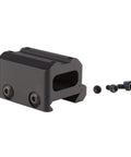 MRO Full Co Witness Picatinny Mount For 2.0 Adjustable Red Dot Sight with screws, 7075-T6 Aluminum, black finish