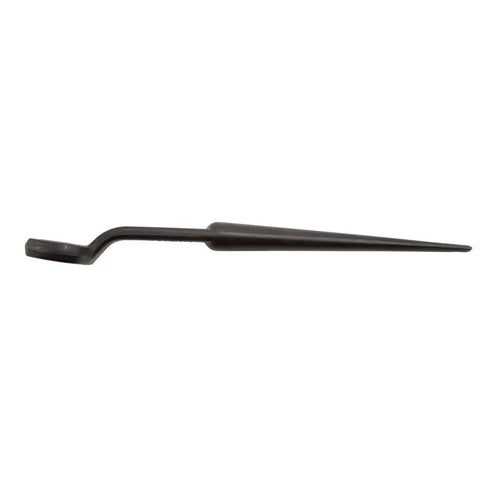 Heavy Duty Construction Spud Wrench With Tether Hole For Quick Nut Alignment, Made In USA, 1-7/16-Inch Opening And 7/8-Inch Bolt, Forged In US Alloy Steel For High Leverage And Tough Nut Work, side view