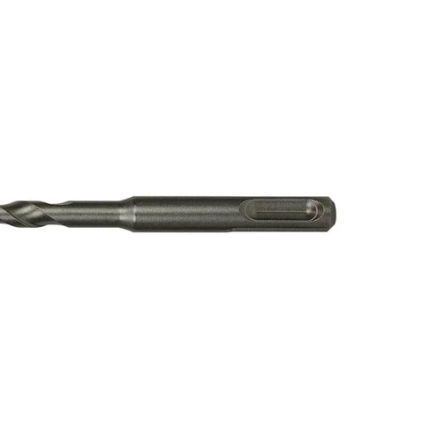 SDS-Plus carbide-tipped rotary hammer drill bit, 3/16 in diameter, side view