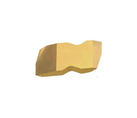 Left Hand Threading Carbide Insert C5 Coated 0.075 Inch Depth Of Cut TNT 2L Negative Rake 60 Degree Pro Grade Workhorse Interchangeable With Kennametal TopNotch And Teledyne Firth Notch Systems Grade KC810 Compatibility