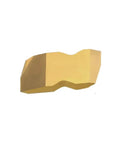 Right Hand Threading Carbide Insert With 60 Degree Negative Rake Neutral, C5 TIC-65 Coated for solid metal cutting
