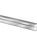 Side view of Step Key Stock Type Two Inches Durable Heavy Duty Medium Carbon Steel With Zinc Finish Base Height One Eighth Inch.