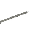 Exterior Deck Screws For Treated Lumber With PrimeGuard Coating Coarse Thread Bugle Head No 9 By 3 Inch In Gray 1 Lb Box View
