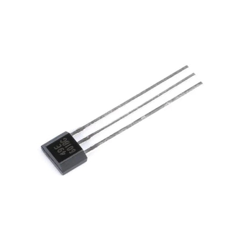 40 Piece Hall Effect Sensor Set With Pro Grade 49E S49E SS49E OH49E Linear Hall Elements, 3 Pin TO92S Package, sensor close-up