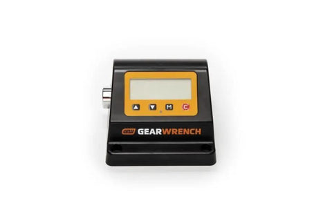 Three Eighths Inch Drive Bench Top Torque Tester With 3 To 30 Ft Lb Range Reads Ft Lb In Lb Nm And Kg Cm Plus One Percent Accuracy Mountable On Bench Or Stand For Easy Point Of Use, black digital unit