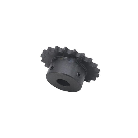 Heavy Duty 22 Tooth Sprocket Wheel For 35H Roller Chain With Set Screws Three Eighths Inch Pitch 18mm Bore A3 Steel Gear