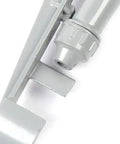 Close-up of Heavy Duty 1 Inch Agriculture Irrigation Spray Gun With 360 Degree Adjustable Impact Sprinkler For Farm Orchard And Lawn Watering.