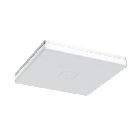 Daylight White 5000K 24W Square Flush Mount LED Ceiling Light 2050 Lumens No Flicker IP44 for Kitchen Bathroom Hallway