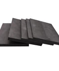 Five Pack High Density Graphite Plate Set For Lab Use, Conductive Carbon Sheet, Anode Electrolytic Block, 100 By 100 By 5 Mm