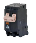 Premium Quality 2 Pole 30 Amp Plug In Circuit Breaker Rated For 240 Volt Residential Panels, compact design with handle switches.