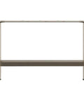 Beefy Adjustable Metal Table Legs Pack Of 2 In Steel With Leveling Feet For Home Bars And Dining Tables Powder Coated Finish Heavy Duty Support And Easy Install, front view