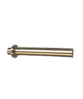 Top Notch Metal Fishing Reel Handle Shaft Rocker Arm Replacement Part In Shiny Silver Tone 28.9x4mm With Screws close-up