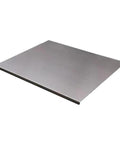 Stainless steel kitchen cutting board, 40x30 cm, flat rectangular metal prep surface
