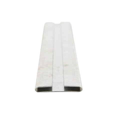 Master Flow 60 Inch Drive Cleat CD60 Galvanized Steel Rectangular Duct Connector front view