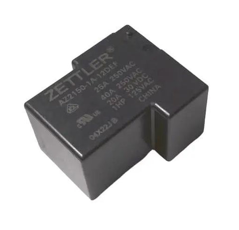 Beefy 12 Volt DC Coil 40 Amp Mini Power General Purpose Relay With PCB Mount SPST For Panel Mounting AZ2150-1A-12DEF