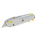 10-499 QuickChange Retractable Utility Knife With One Hand Blade Change, Durable Aluminum Handle, Safe Locking Mechanism, And Precise Cutting