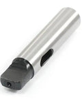 MT2 To MT1 Morse Taper Adapter Arbor Drill Sleeve reducing for lathe and milling, 92mm long, durable metal construction, silver and black.