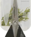All Purpose Kitchen Shears with Protective Sheath, Rust Resistant Stainless Steel Blades, Micro Serrated Edges on card