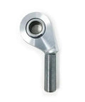Rock Solid Lefty Offset Heim Joint Five Eighth Bore Size With Five Eighth By Eighteen Thread Shank And Included Jam Nut Heavy Duty Chrome Moly Steel for suspension projects.