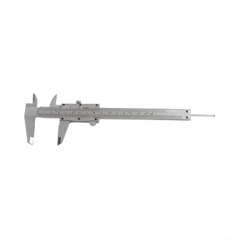 Digital Oil Level Caliper with dual scale, ergonomic design, measuring tool in silver carbon steel.