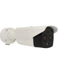 Badass 4MP Thermal Bullet Camera with Human Temperature Detection Adaptive IR and WDR built for outdoor surveillance.