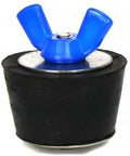 One And One Half Inch Expansion Pipe Plug With Steel Top And Nylon Wing Handle, rubber expansion plug for sealing