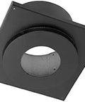 PelletVent Pro Ceiling Support with Firestop Spacers, 1 Inch Clearance, Center Pipe, Model 4PVPFS, Heavy Duty Pellet Stove Venting Accessory