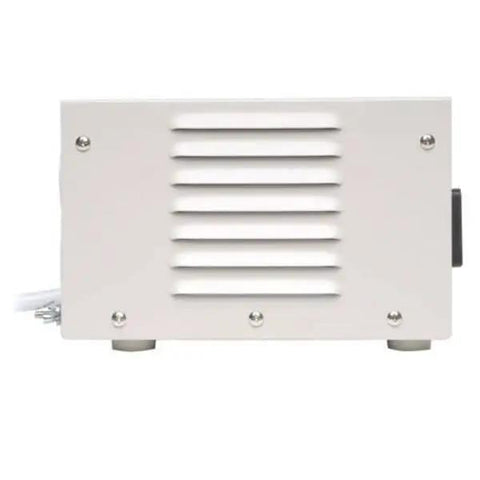 Side view of Isolation Transformer 250W With Faraday Shield And Surge Protection 120V 2 Outlets 6 Foot Cord Medical Grade