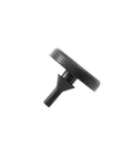 Round Rubber Bumper With Pull Through Mount For One Eighth Inch Hole In One Eighth Inch Thick Material Seven Eighths Inch Diameter