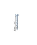 32mm Self Tapping Wood Screws With Slanted Hole For Woodworking And Construction Projects Half Thread Coarse Thread Self Drilling