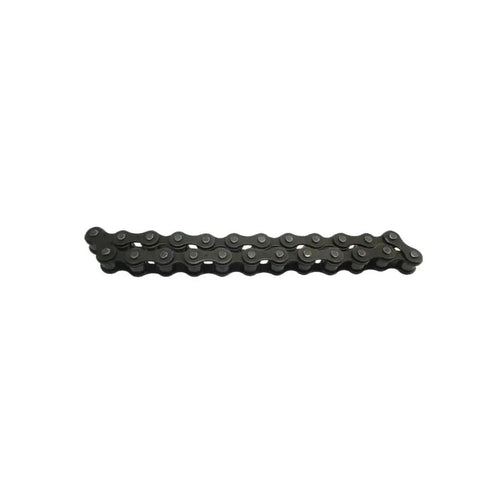 Heavy Duty Gray Replacement Reverse Roller Chain Perfect For 700-070A Transmission Systems And Model 786081 Units, side view showing chain links.