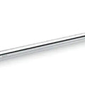 1/2 Inch Drive Flex Handle Breaker Bar 24 Inch Extension With Diamond Knurled Grip And Swivel Head, shiny chrome finish tool for maximum torque.