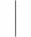 Built Tough 3 8 Inch By 12 Inch Aircraft Extended Drill Bit Featuring Durable Black Oxide Finish Speed Helix Flutes And High Speed Steel Core For Zero Sweat Metal Wood Drilling Jobs on a white background.