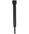 PND9165 9/16-Inch Power Nut Driver With Hollow Shaft Magnetic Tip, 5-Inch Length, impact rated tool, black finish shown vertically