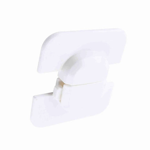 Kid Proof Fridge Lock 2 Pack Durable Plastic Door Latches For Refrigerator And Freezer Easy Install Child Safety Locks
