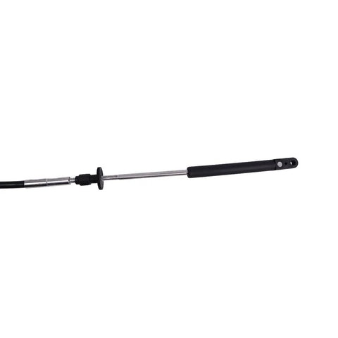 16 Ft CCX20516 Control Cable For 1979 And Newer Johnson Evinrude Outboard Motors Replacement, Marine Grade Construction, Black Finish